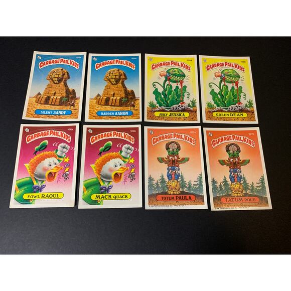 1986 Garbage Pail Kids Series 3 Complete Set 88 Cards Topps GPK Vintage